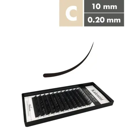 Kalentin Extensiones De Pestañas Clásicas Curva C 0,20 10mm